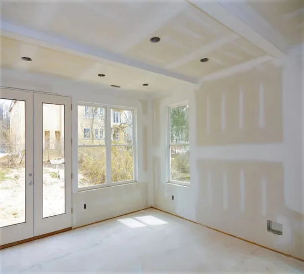Drywall instalado — ambiente 3